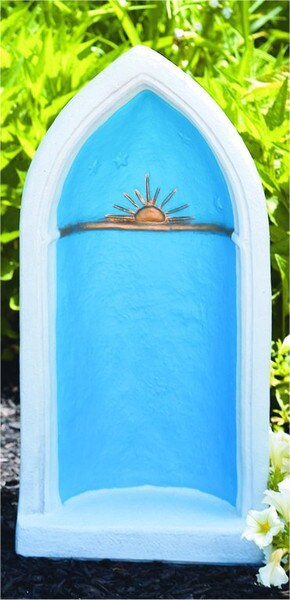 Grotto Pointed For 18" Statue Painted